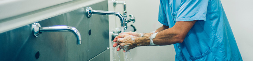 Hospital Hand dryer mobile page banner